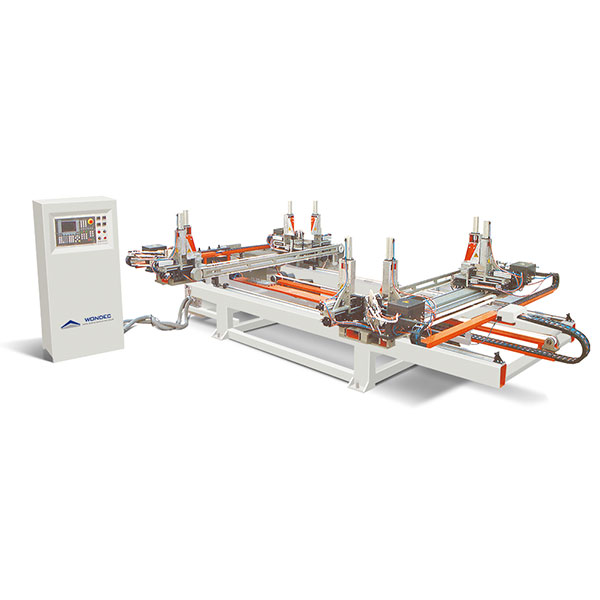 Horizontal CNC Four Corner Welding Machine, SHP4WD-CNC-3000B